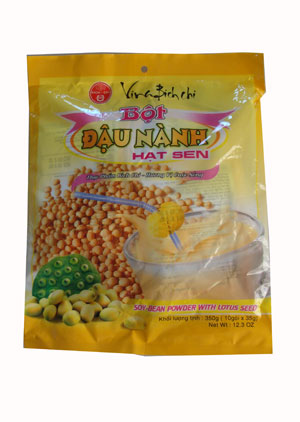 Bột đậu nành hạt sen - Thực Phẩm Bích Chi Food - Công Ty CP Thực Phẩm Bích Chi